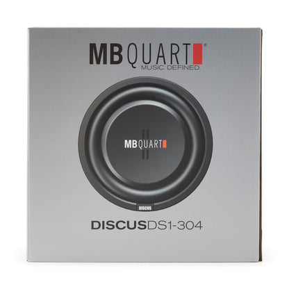 MB Quart DS1-304 400 Watt 12 Inch Slim Shallow Subwoofer Car/Truck DVC Sub