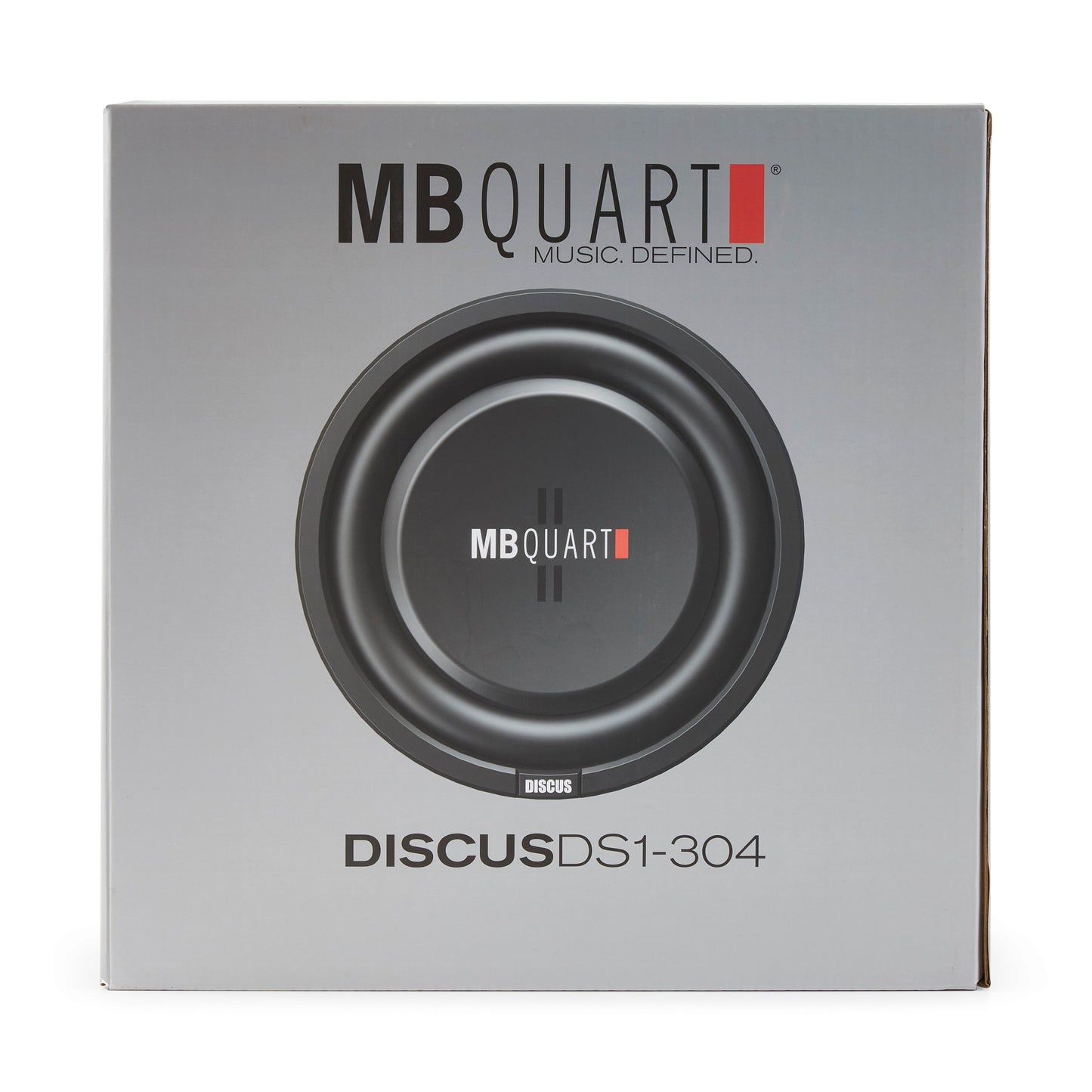 MB Quart DS1-304 1600 Watt 12 Inch Slim Shallow Automotive Subwoofers, 4 Piece