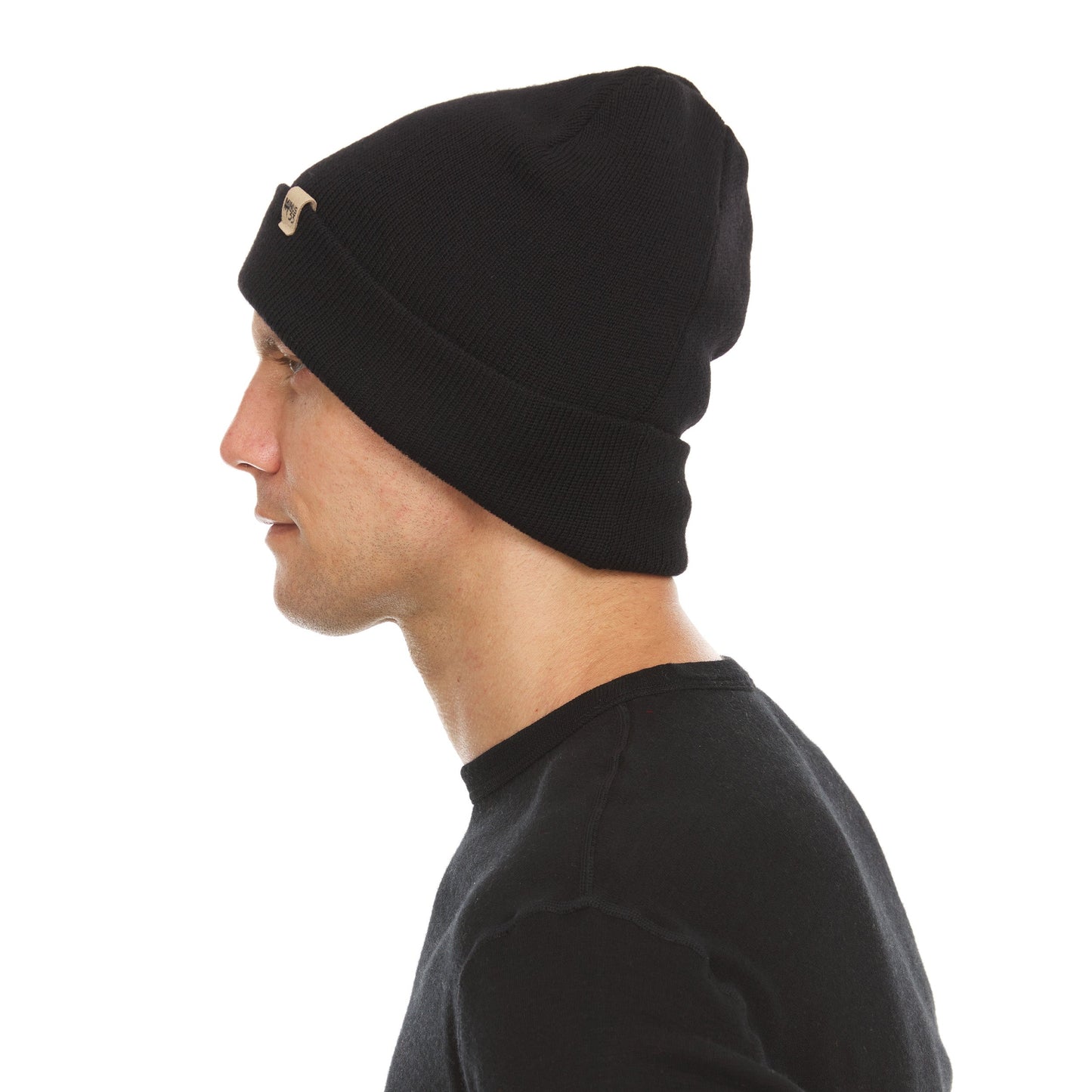 Midweight - Everyday Knit Cuff Beanie 100% Merino Wool