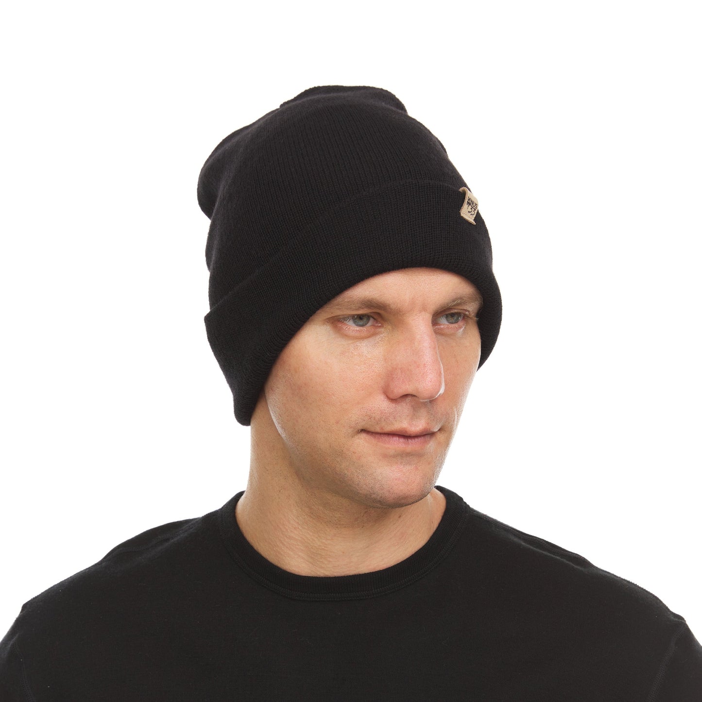 Midweight - Everyday Knit Cuff Beanie 100% Merino Wool