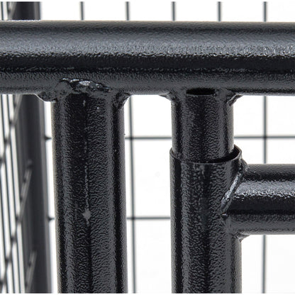 Lucky Dog Large Modular Welded Wire Box Indoor Outdoor Dog Kennel, 10x5x6 Feet