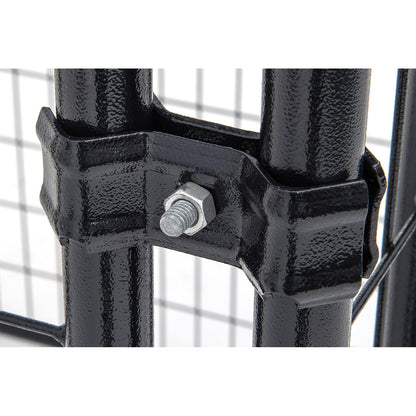 Lucky Dog Large Modular Welded Wire Box Indoor Outdoor Dog Kennel, 10x5x6 Feet