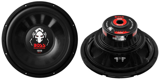 BOSS Audio 12" 3200W 4-Ohm SVC Car Stereo Subwoofer Set, Pair  | P12SVC