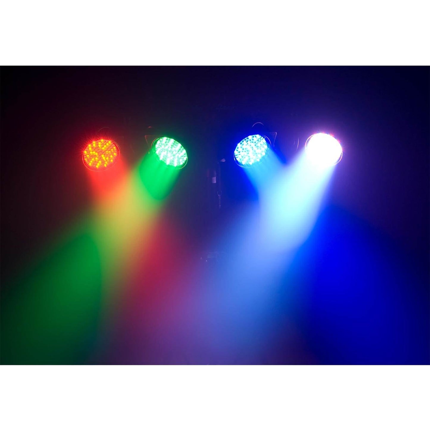 CHAUVET DJ 4BAR USB DMX LED Wash Light System w/Tripod, Travel Bags & Footswitch