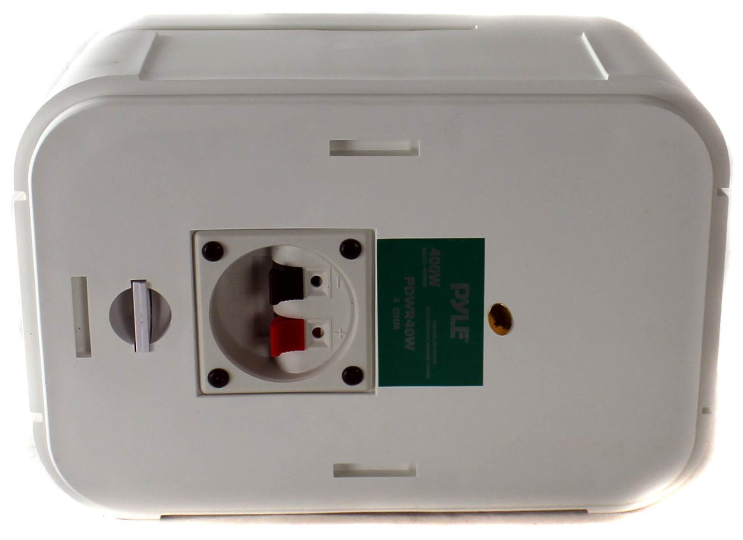 Pyle PDWR40W 5.25" White Indoor/Outdoor Waterproof Home Theater Speakers, 2 Pair