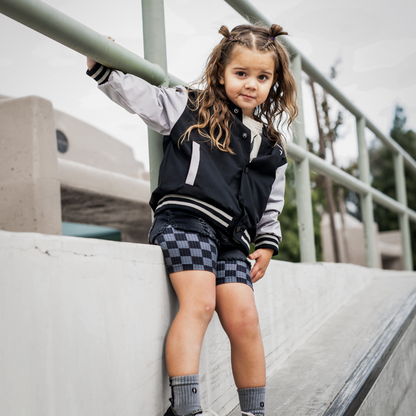 KIDS WATERPROOF LETTERMAN JACKET - OLD SCHOOL