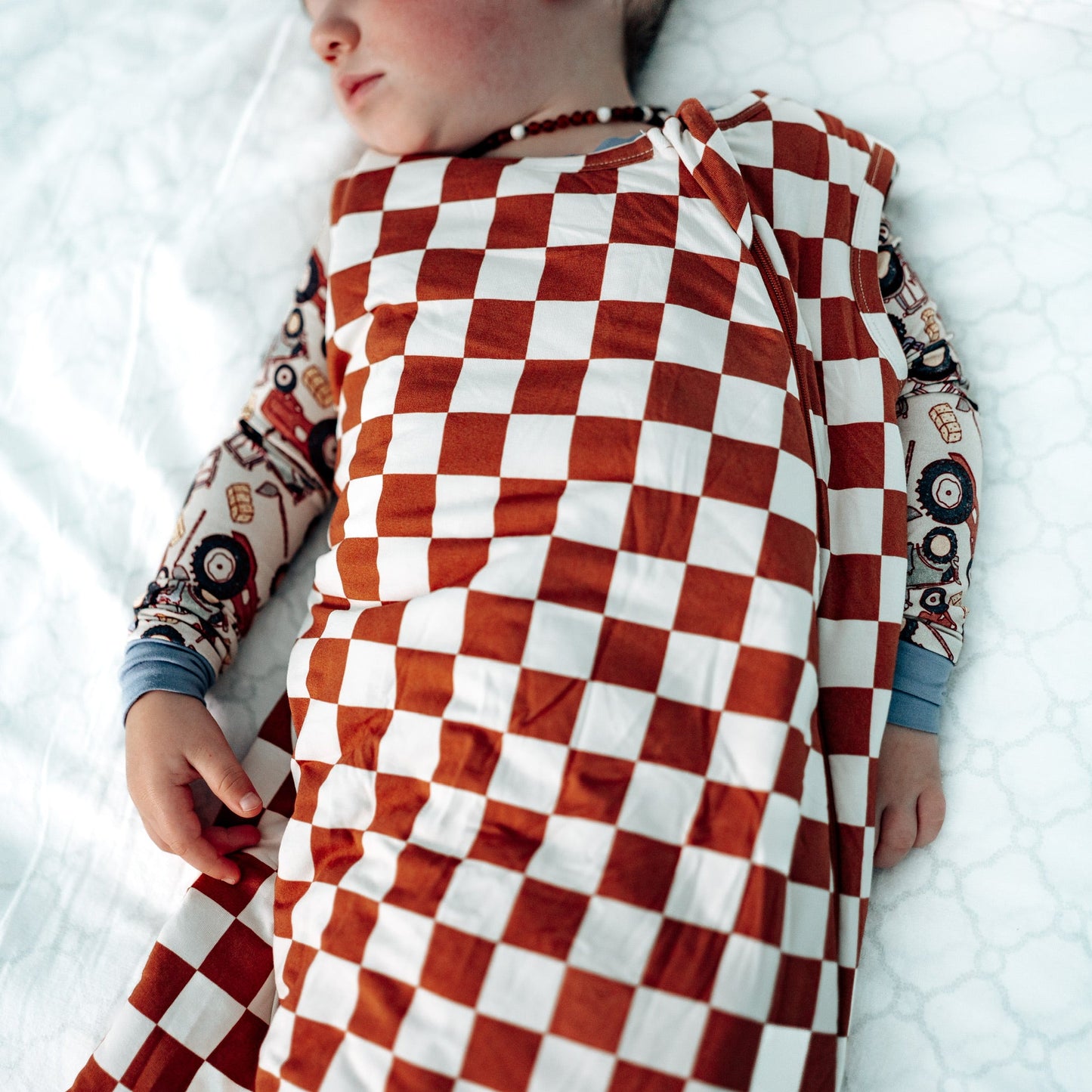 COPPER CHECKERS DREAM SLEEP SACK