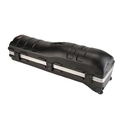 SKB Cases Deluxe ATA Hard Plastic Storage 2 Wheeled Cart Golf Bag Travel Case