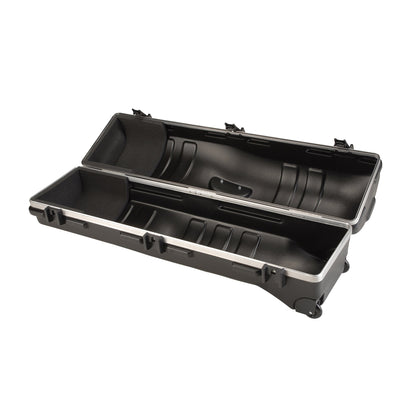 SKB Cases Deluxe ATA Hard Plastic Storage 2 Wheeled Cart Golf Bag Travel Case