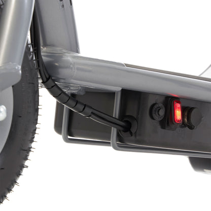 Razor E325 Adult Ride-On 24V High-Torque Motor Electric Powered Scooter, Silver