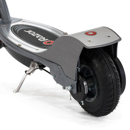 Razor E325 Adult Ride-On 24V High-Torque Motor Electric Powered Scooter, Silver