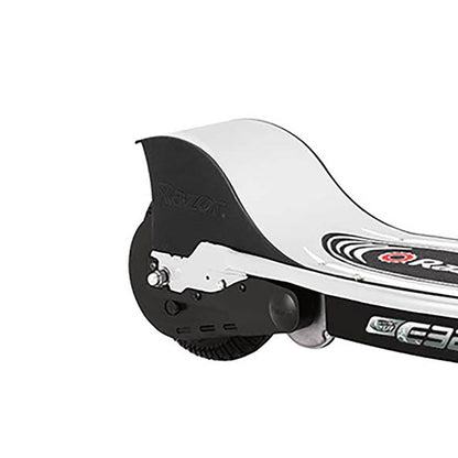 Razor E325 Adult Ride-On 24V High-Torque Motor Electric Powered Scooter, White