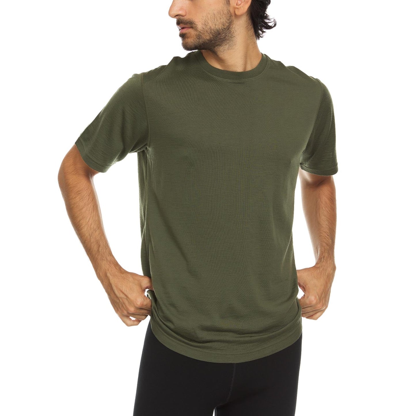 Lightweight - Algonquin Men's T-Shirt Crew 100% Merino Wool