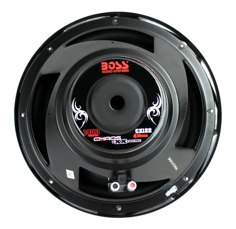 BOSS AUDIO CX122 12" 1400W Car Power Subwoofers Sub+Mono Amplifier+ Amp Kit+Box