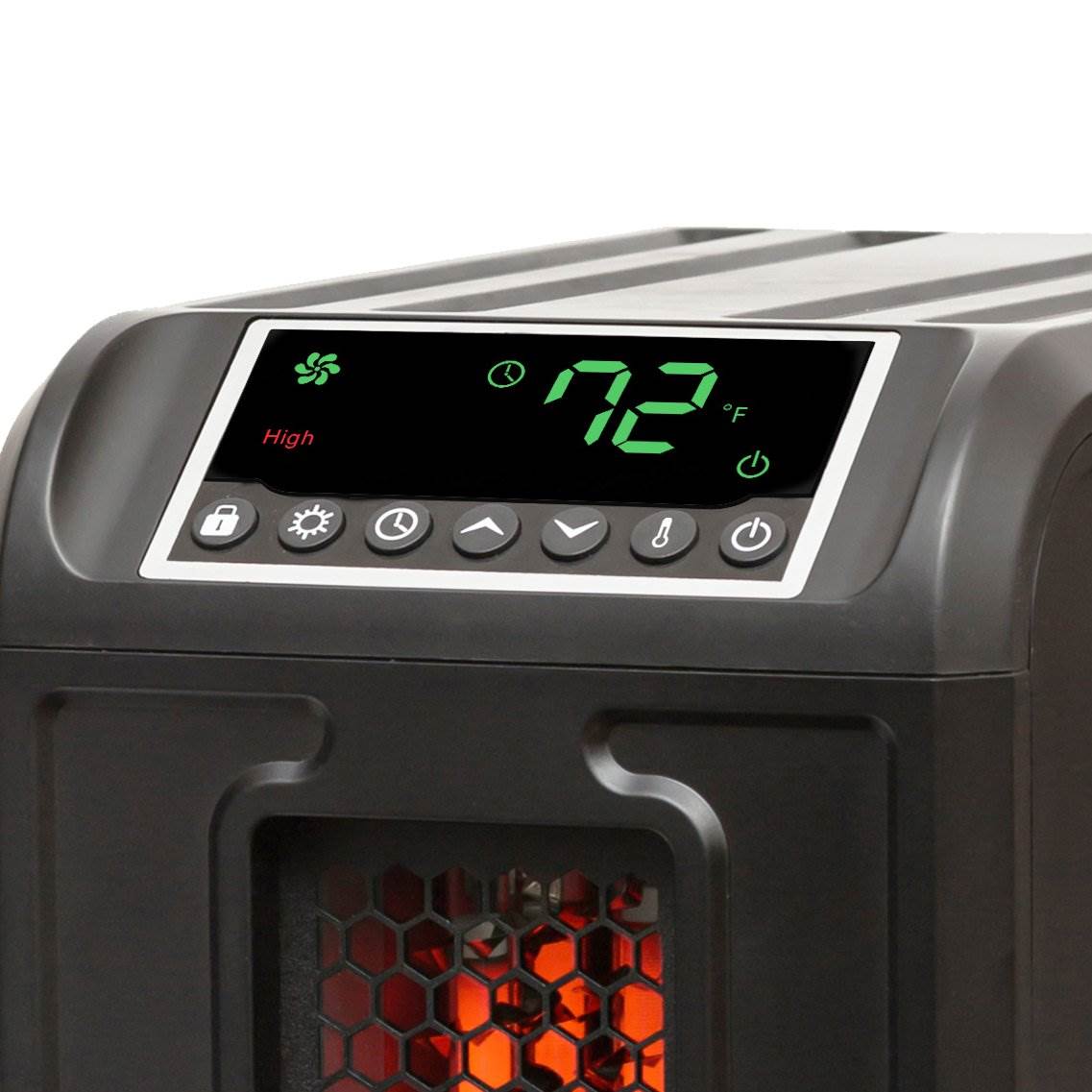 LifeSmart 3 Element 1500W Quartz Infrared Electric Portable Room Space Heater