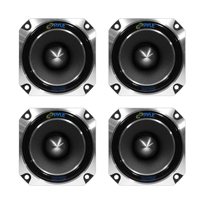 Pyle Pro 1 Inch 300 Watt Heavy Duty Titanium Super Car Tweeter (4 Pack) | PDBT28