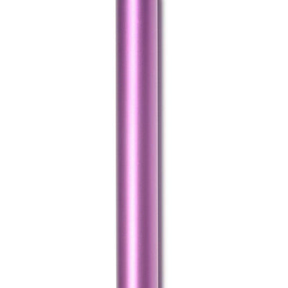 Lumex Everyday Adult Walker Walking Aid with 5" Front Wheels & Glide Tips, Plum