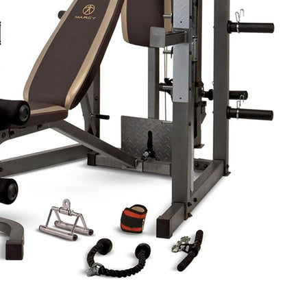 Marcy Combo Smith Heavy-Duty Total Body Strength Home Gym Workout Machine