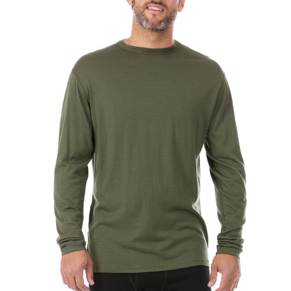 Lightweight - Ticonderoga Men's Crew 100% Merino Wool