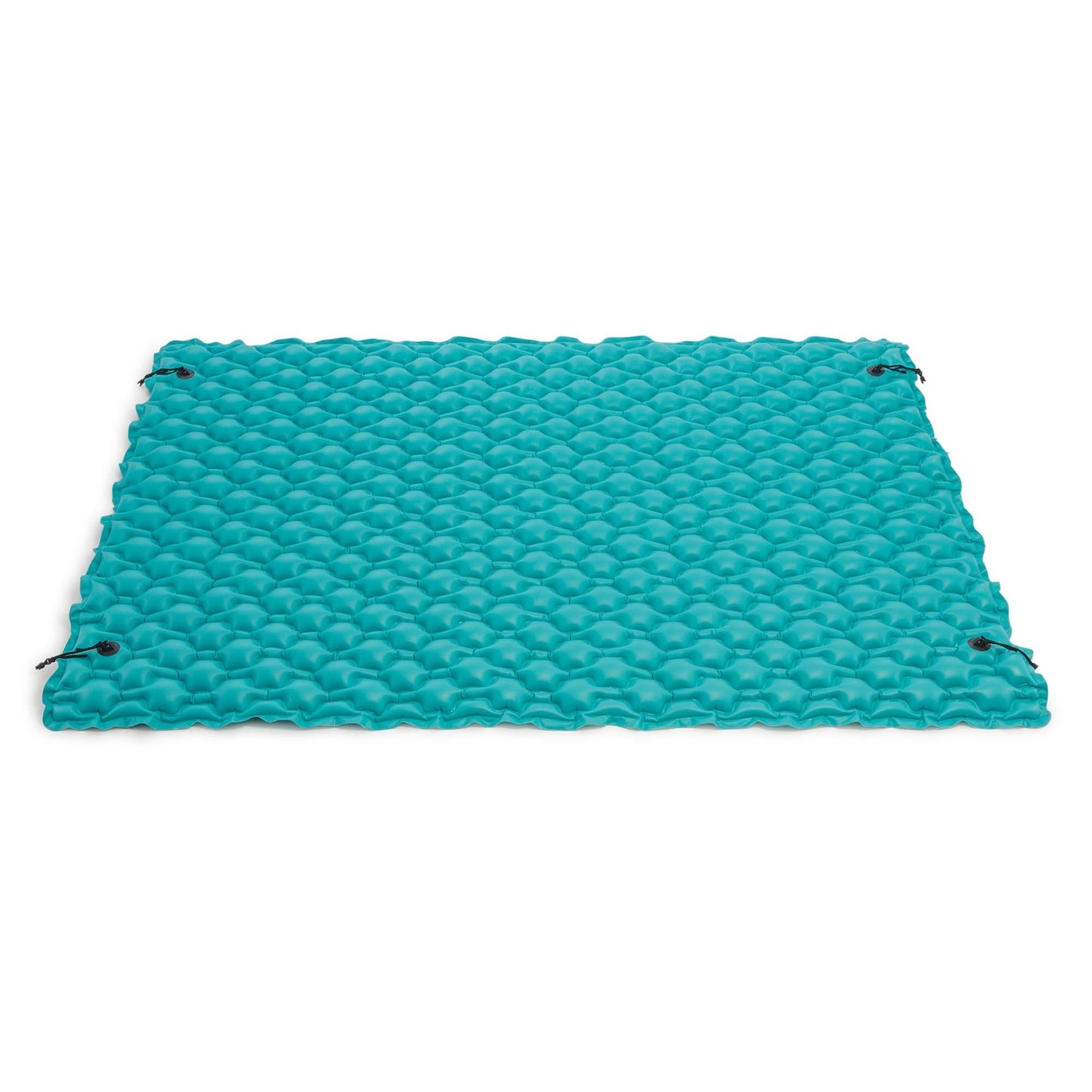 Intex Giant Inflatable Floating Water Pool Lake Mat Platform Pad, Teal (4 Pack)