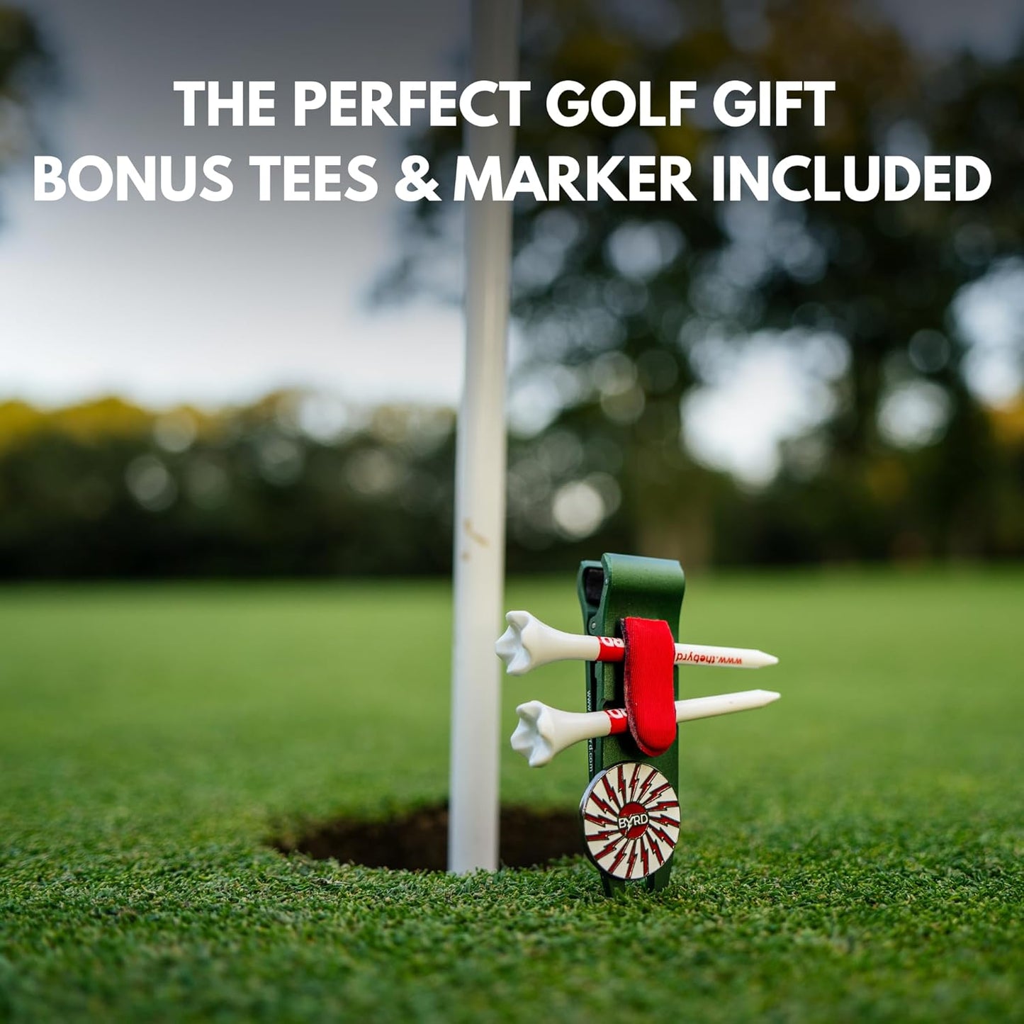 THE BYRD GOLF CADDIE CLYP ⛧ Red