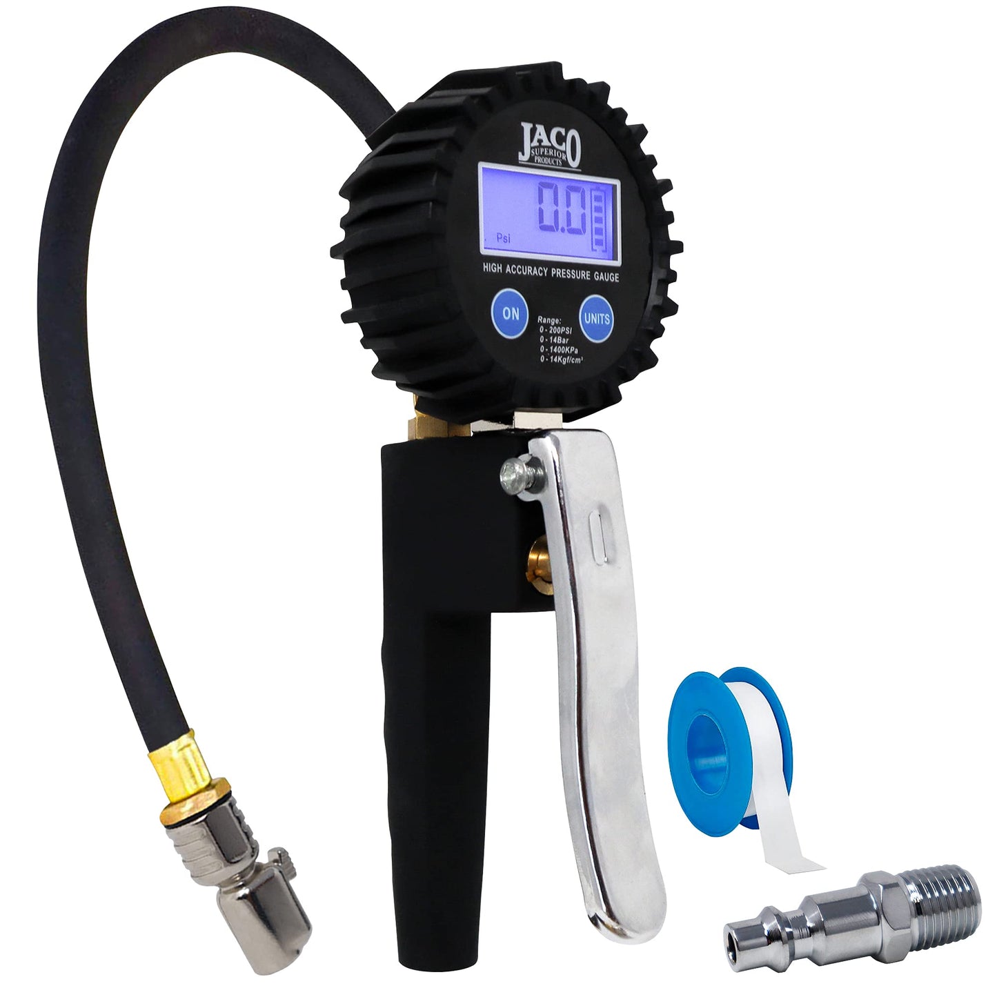 FlowPro® 2.0 Digital Tire Inflator with Pressure Gauge - 200 PSI