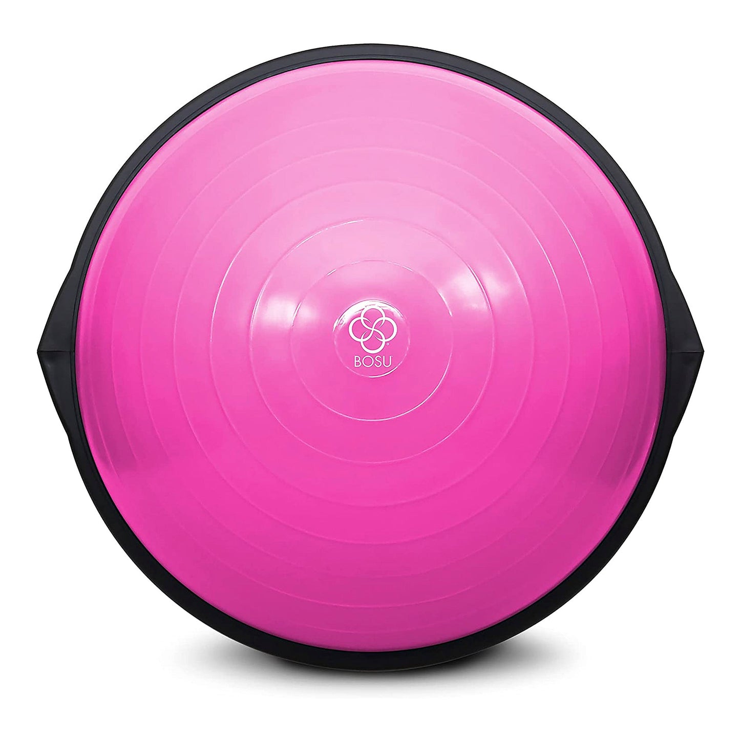 Bosu Home Multi Functional Home Gym 25 Inch Balance Strength Trainer Ball, Pink