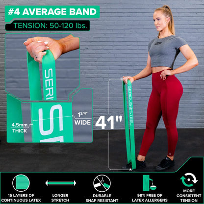 41" Light Resistance Band (25-80 lbs)