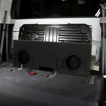 QPower Dual 10" Ported Sub Enclosure for Toyota Tundra Crew Max | QBTUNDRA14210