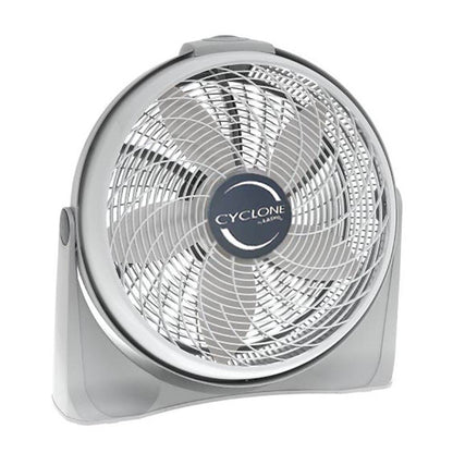 Lasko 20 Inch Cyclone Portable Full-Tilt Floor or Wall Mount Pivoting Fan, White