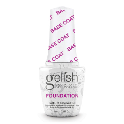 Gelish 15 mL Soak Off Gel Nail Polish Basix Care Kit with Remover and Cleanser