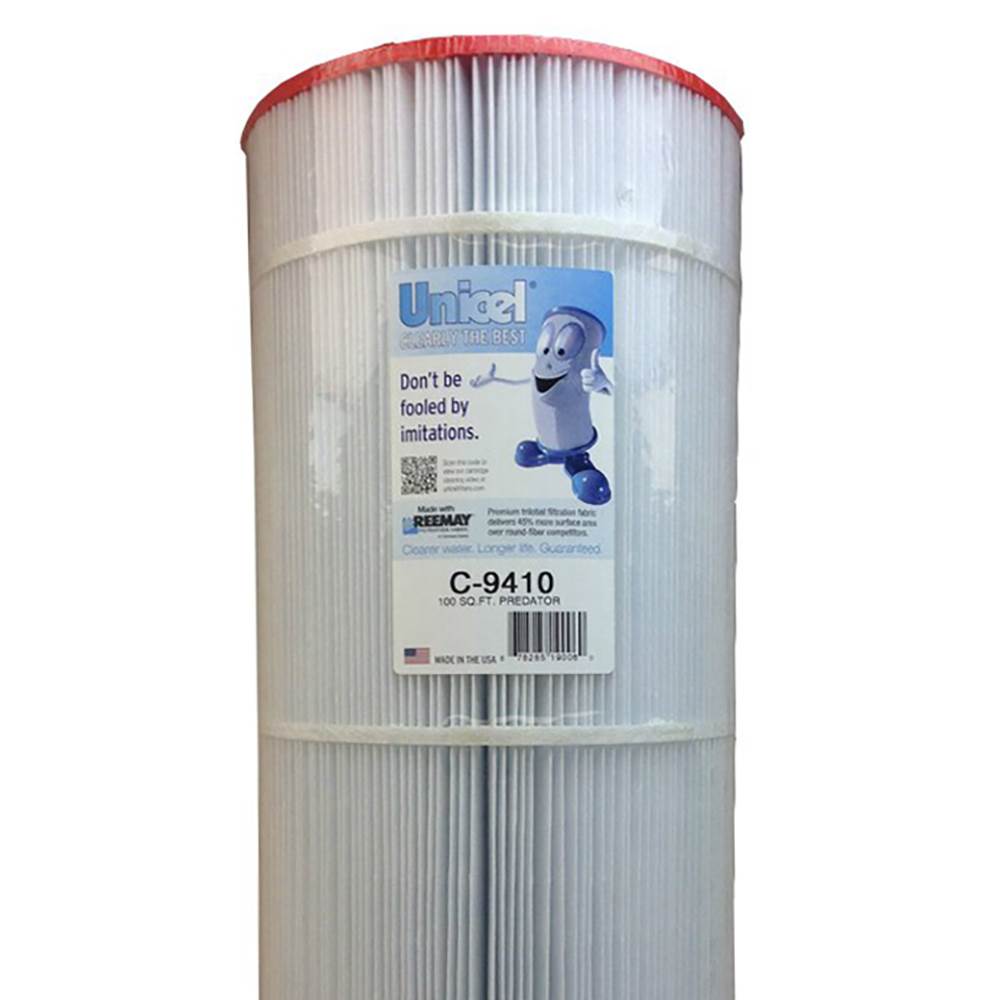 Unicel C-9410 Replacement 100 Sq Ft Pool Filter Cartridge, 155 Pleats, 6 Pack