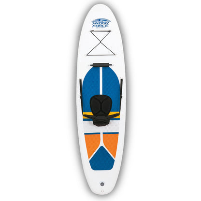 Bestway Hydro-Force White Cap 10' Inflatable Stand Up Paddle Board Kayak Set