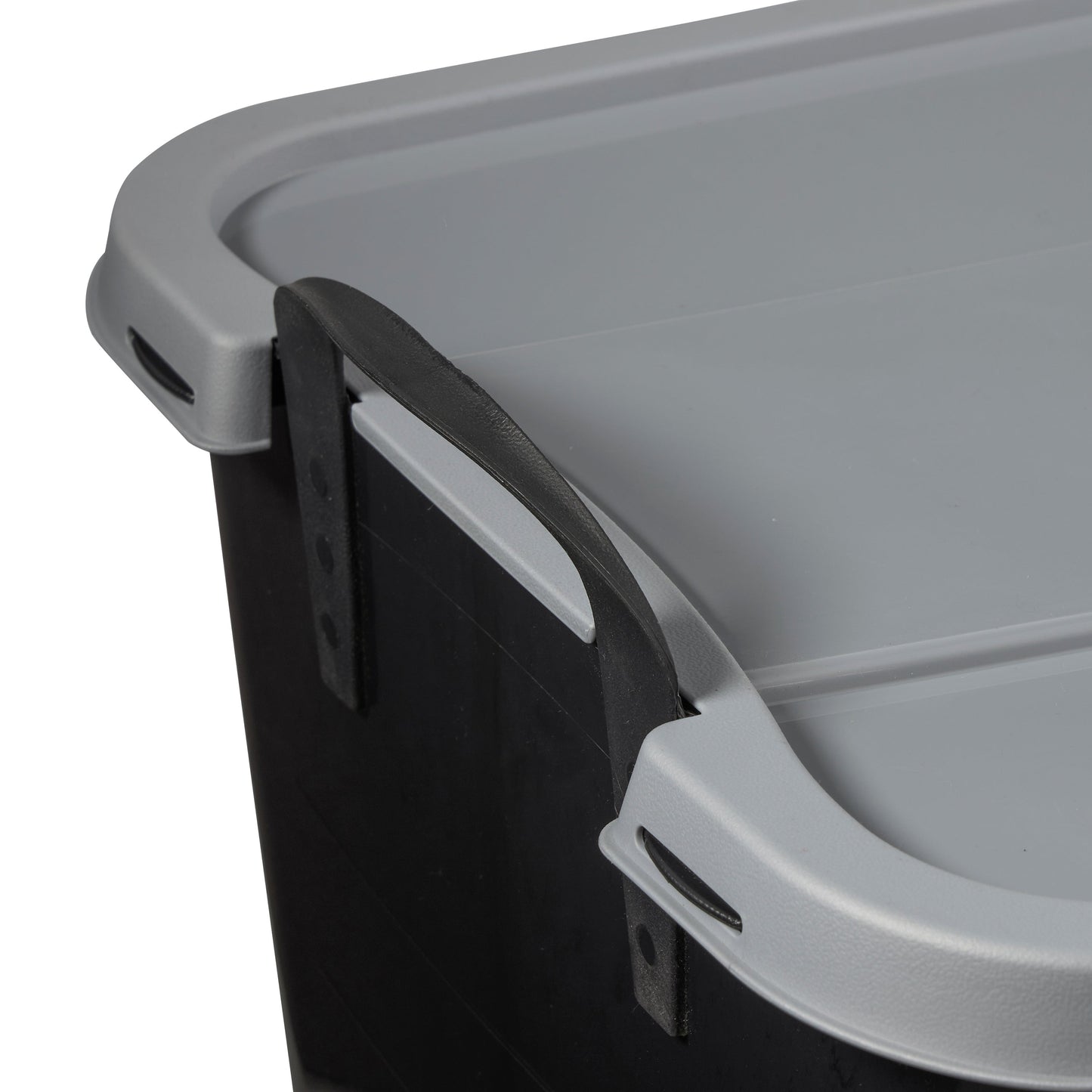 Life Story 55 Quart Stackable Storage Bin, Heavy Duty Lidded Container, 12 Pack