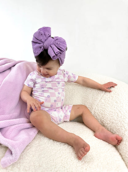 LAVENDER DAISIEZzz DREAM SHORT SET