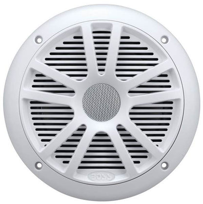 2) New Boss Audio MR6W 6.5" 180W Dual Cone Marine/Boat Speakers Stereo- White