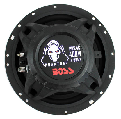 BOSS AUDIO P65.4C 6.5" 4-Way 400W Car Coaxial Speakers Stereo P654C