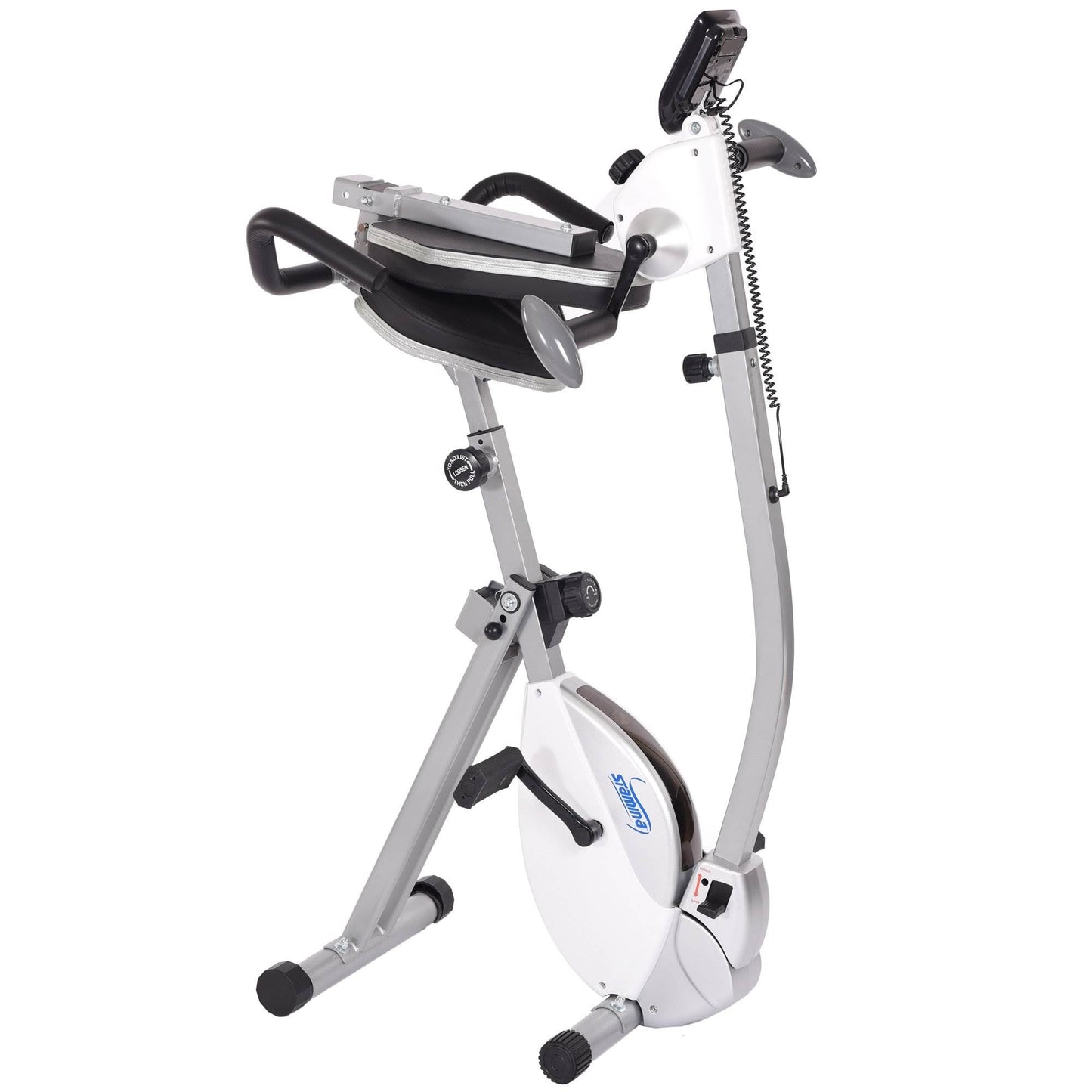 Stamina Products Recumbent Indoor Cardio Exercise Bike with Upper Body Exerciser