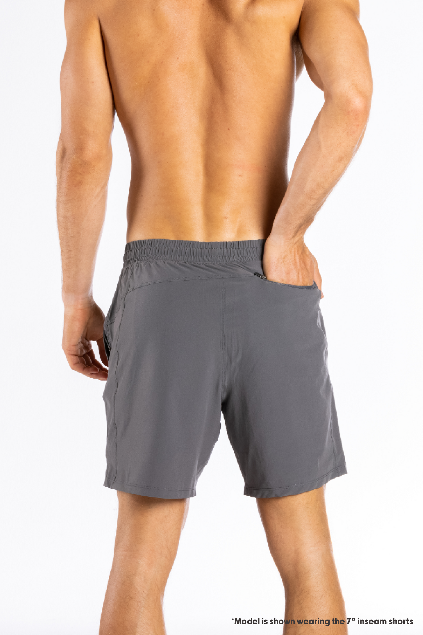 The Canyon Sunrise | Charcoal Aztec Ball Hammock® 7 Inch Athletic Shorts