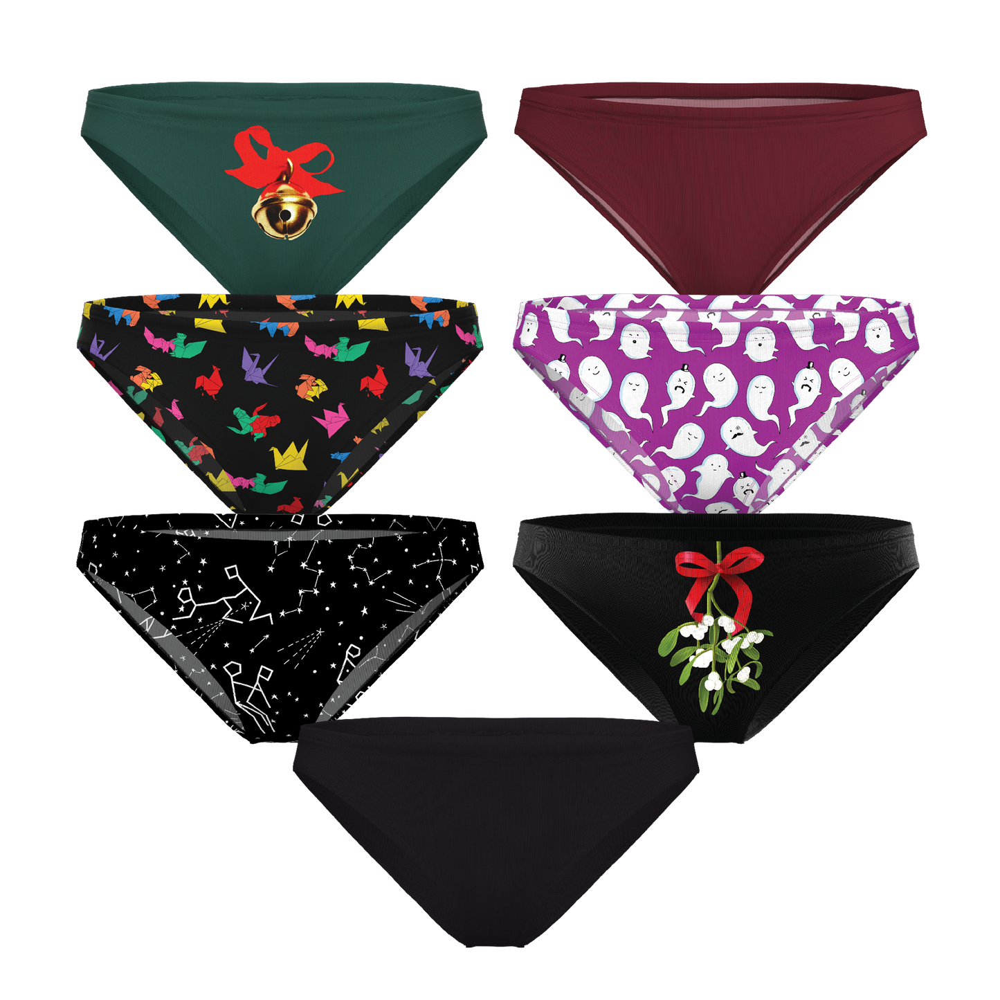 The December Stocking Stuffers | Bikini Underwear 7 Pack