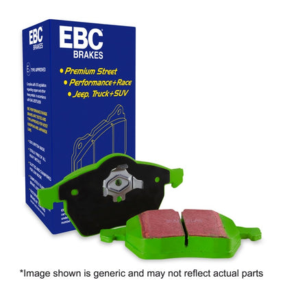 EBC 2018+ Subaru Ascent 2.4T Greenstuff Front Brake Pads