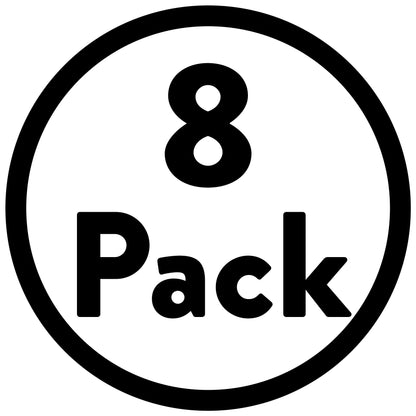 Sterilite 106 Qt Clear Plastic Stackable Storage Bin w/ White Latch Lid, 8 Pack