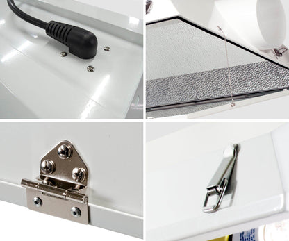 NEW! Hydrofarm Raptor 6" Air Cooled Grow Light Fixture Reflector Hood | RP6AC