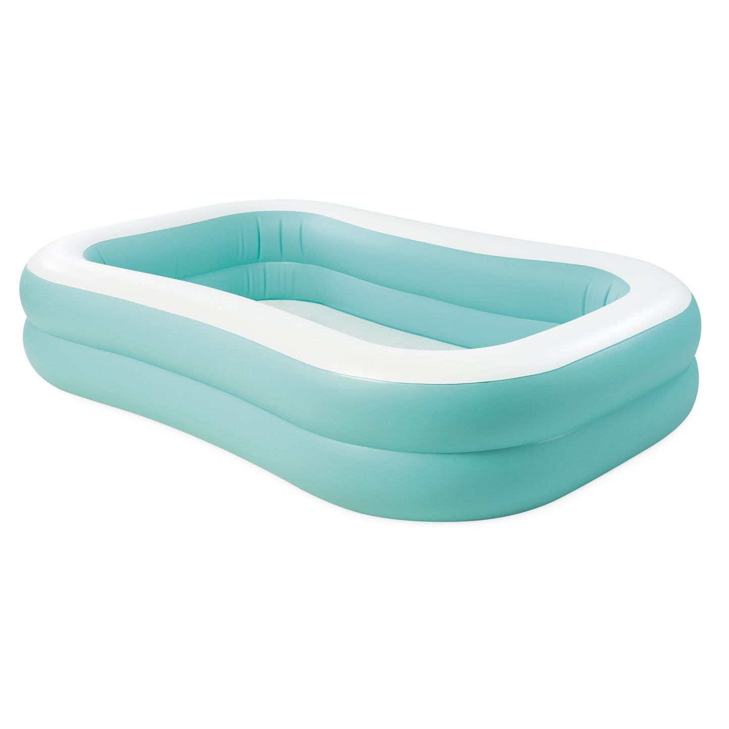 Intex 57181EP 7.5ft x 4.8ft x 18in Aqua Swim Center Inflatable Kiddie Pool