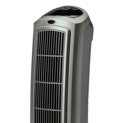 Lasko 1500W Portable Oscillating Ceramic Space Heater Tower with Digital Display