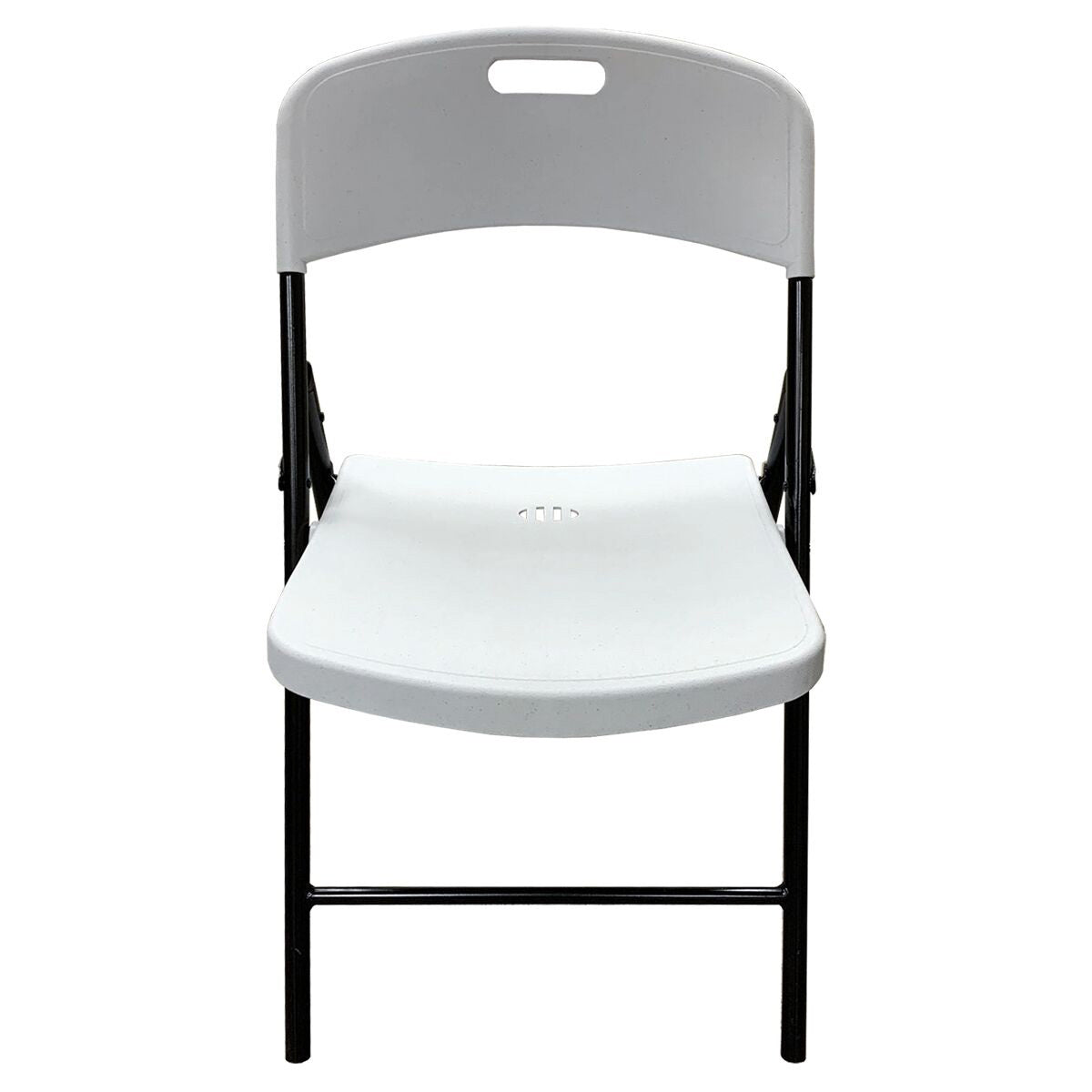 Plastic Development Group Outdoor Plastic Folding Party Chair, White (4 Pack)