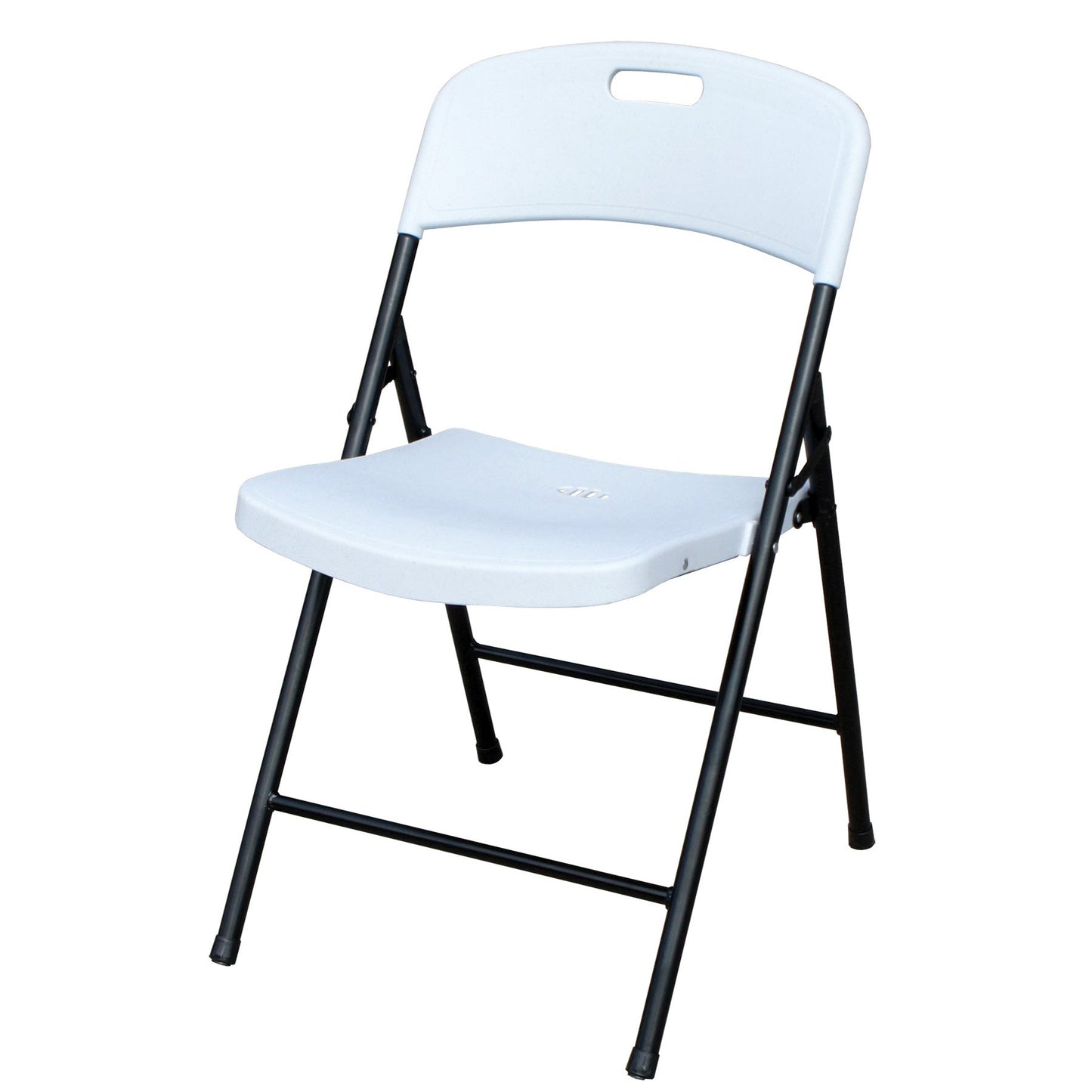 Plastic Development Group Outdoor Plastic Folding Party Chair, White (4 Pack)