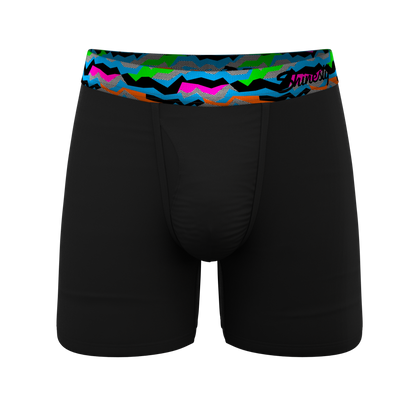 The 80s Called | Black and Neon paradICE™ Cooling Ball Hammock® Pouch Underwear