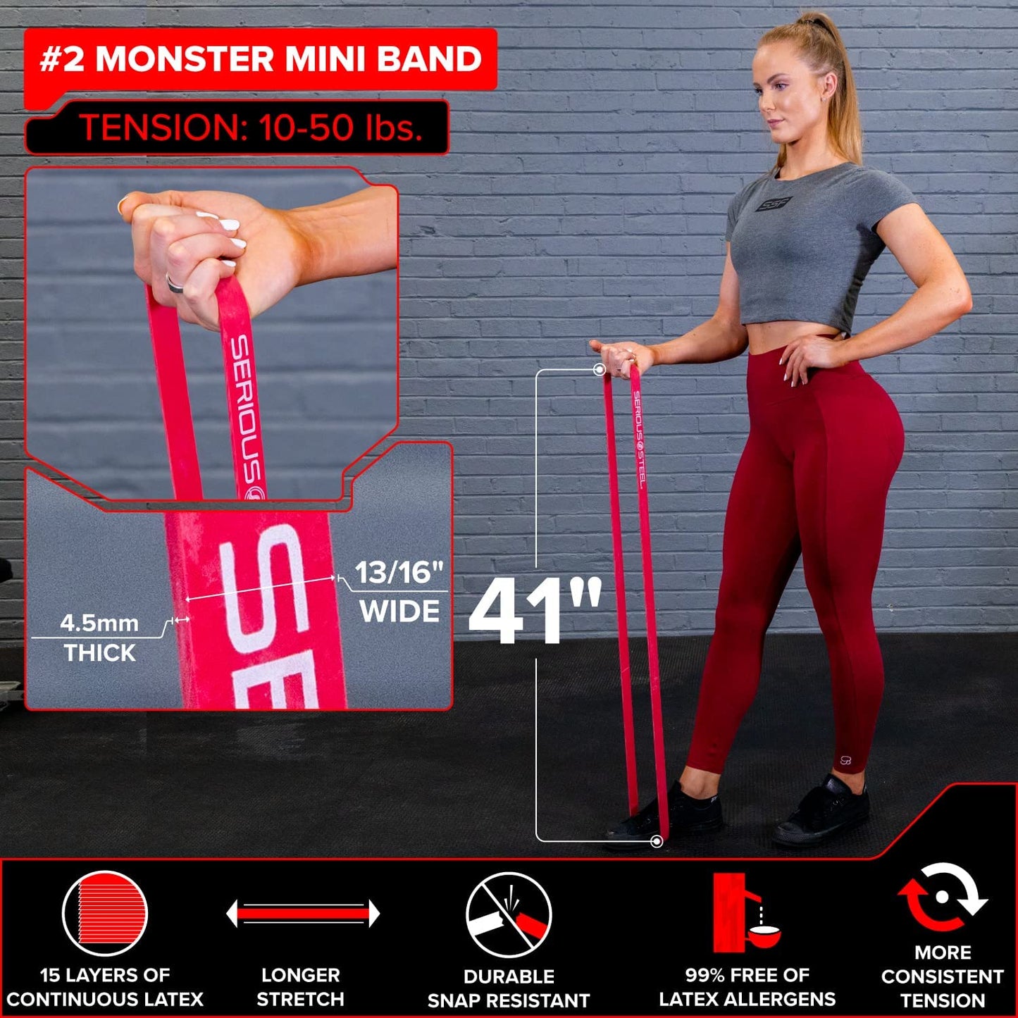 41" Micro Mini Mobility Band (2-15 lbs)