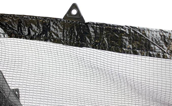 Swimline 28' Round Above Ground Swimming Pool Leaf Net Cover for Winter Cover